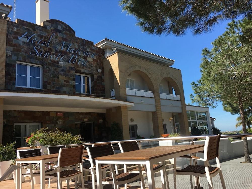 Hotel Marisma Sancti Petri Chiclana de la Frontera Buitenkant foto