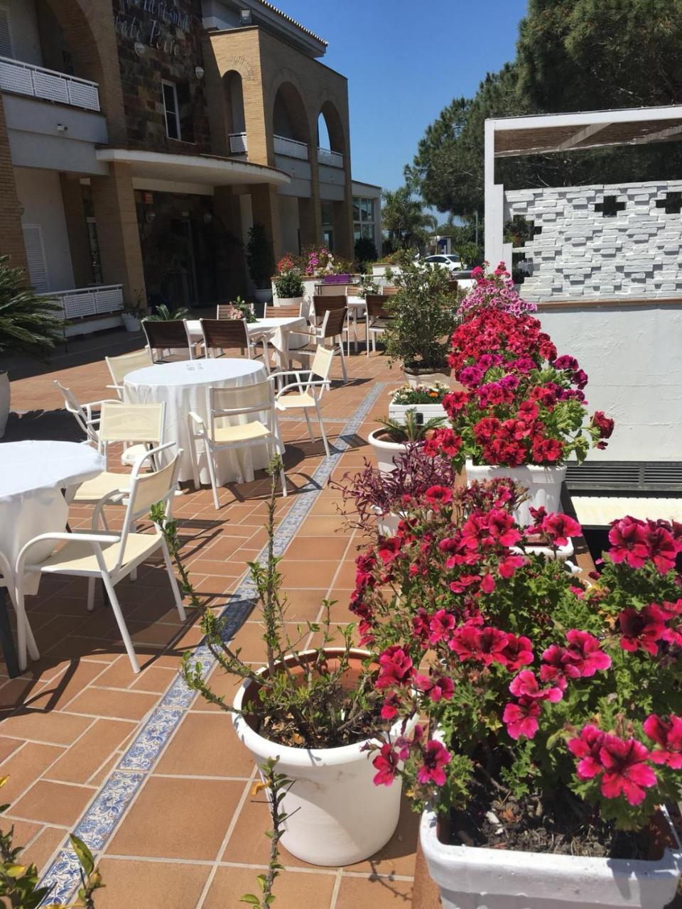 Hotel Marisma Sancti Petri Chiclana de la Frontera Buitenkant foto